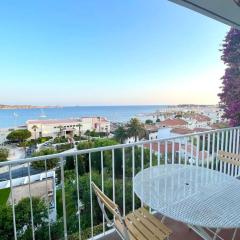 T3 refait à neuf vue mer en centre ville parking