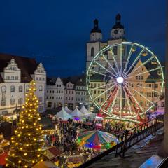 Ferienwohnung Marktblick direkt am Wittenberger Weihnachtsmarkt