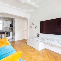 Auteuil Géricault - Appt haussmannien climatisé