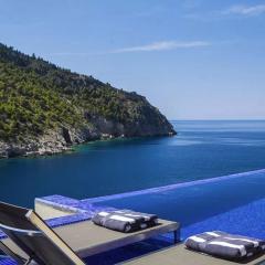 Exquisite Kefalonia Villa Villa Arystar 1 Bedroom Seafornt Spectacular Sea Views Private Outdoor Infinity Pool Assos