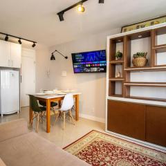 POS84 - Flat, Climatizado, Centro, Wi-Fi