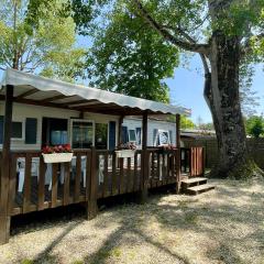 Mobile home in a family campsite 3 km from the beaches