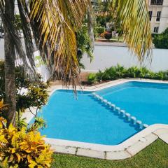 Beautiful 2 bedroom house with pool at best location