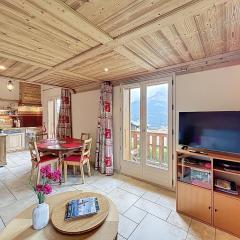 Appartement 2 chambres, mezzanine, vue Mont Blanc, proche village, parking - FR-1-560-164