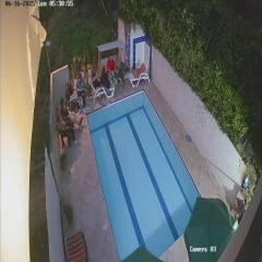 Casa con pisina de 3 habitaciones en Andes 15 mtos jardín