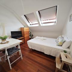 Ático estudio centro Vigo, luminoso