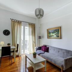 Sunny balcony apartment near Athens city center