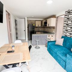 Tu Apto Ideal! Moderno, Aire Acondicionado, Balcón, 2 Hab