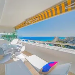 T3 luxe Marina Baie des Anges vue mer panoramique