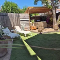 Magnifique appartement 2 chambres avec 50 m2 de jardin privatif