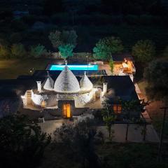 TD Trullo Titiro with Wine Cellar, Vineyard & Pool