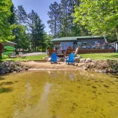 Pequot Lakes Cabin with Dock on Loon Lake!