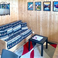 Charmant appartement avec départ et retour skis aux pieds