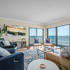Renovated direct oceanfront corner condo with a huge wrap-around balcony and pool