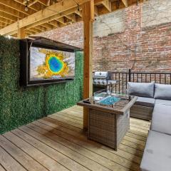 Steps away from Mass Ave Restaurants and Big Patio