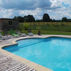 Gîte familial avec piscine partagée, cheminée et jardin clos près de Vichy - FR-1-489-76