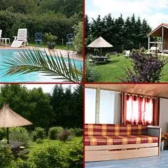 Chalets avec Terrasse - Capacité 5 Pers. - FR-1-489-288