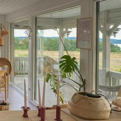 Log Cabin With Panoramic View Of Lake Mossø