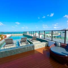 Elegante acomodação no Bessa a 50m da praia