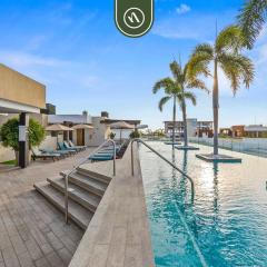 Amazing 1 BR Condo in Romantic Zone - Rooftop Pool