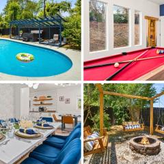 HotTub, FirePit, Pets, Pool Table, Outdoor Dining