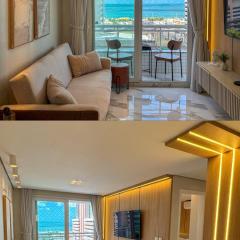 Vista Mar incrível com 2 Quartos Beira Mar Fortaleza