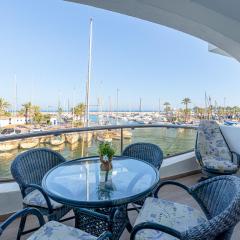 Holiday Rental apartment with Panoramic Terrace Views of Puerto Marina Island