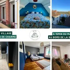 Charmant gîte au bord de la Sarthe - 6 personnes