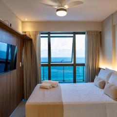 2 Quartos super equipado com vista mar na Barra