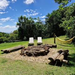 Cabana rústica I Fogo de Chão | Acesso a cachoeira