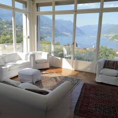 Lake Como and Hills View