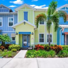 Bright And Beachy Villa Near Disney With Margaritaville Resort And Island H20 Waterpark Access - 3012Cs