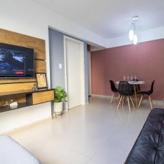 VNZ84A - Quadra Mar, 1 Dorm Climatizado, Tv Smart