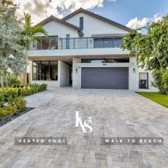 LaPlaya- 5Bed Villa 1Min 2 Beach Heated Salt Pool