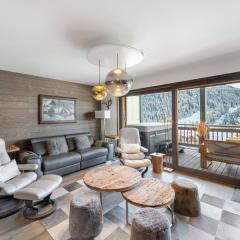 Appartement moderne avec jacuzzi extérieur et terrasse à Courchevel - FR-1-563-106