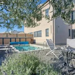 Apartment Abrega with private pool