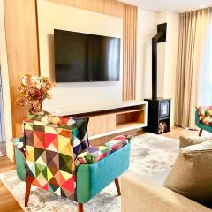 Conforto e Estilo em Canela. 2 suítes com lareira