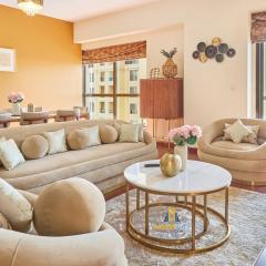 Beachfront 2BR, Sea & Ain Dubai View, JBR Walk