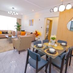 classy executive two bedroom apartment with fully equipped gym ample parking space swimming pool children playing ground and amazing scenic views