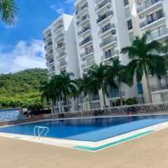 SIENTETE COMO EN CASA, APTO LINDO,FRESCO,Amoblado,2 Alcobas, Parqueadero, Conjunto Via NARIÑO GIRARDOT, CONJUNTO AQUALINA GRREN