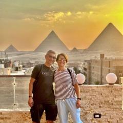 Ayla pyramids view