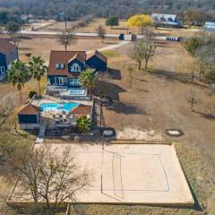 Scenic 5-Acre Retreat with Hot Tub Pool & Game Room