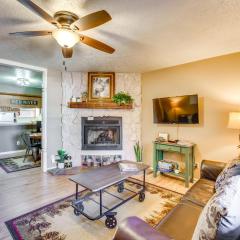 Hike, Bike and Ski Red River Condo with Spa Access