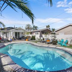 Renovated 3BR House with Heated Pool and Backyard Oasis