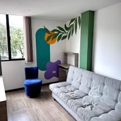 loft moderno, central y acogedor