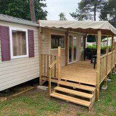 Mobil home 6 pers, dans Camping 4 Etoiles, 3ch, grande terrasse couverte