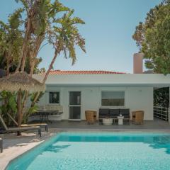 El Mar, Pool House with 3 BDR, 7 min from beach