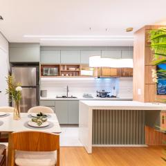 Apartamento de luxo em frente Arena MRV