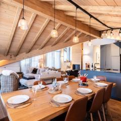 Superbe T4 à Plagne Montalbert avec Cheminée, WIFI, Parking & Terrasse - FR-1-755-28