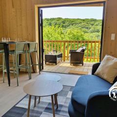 Chalet 26 Le Berthevin, Camping de Coupeau, 4 personnes